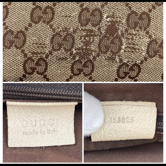 Gucci Abbey Hobo canvas 100% authentic - Picture 9 of 9